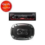 پک ویژه اسپیکر پایونیر با پخش خودرو JVC