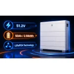 باتری لیتیومی مدل LV-BST-H2.56Ba-Unit